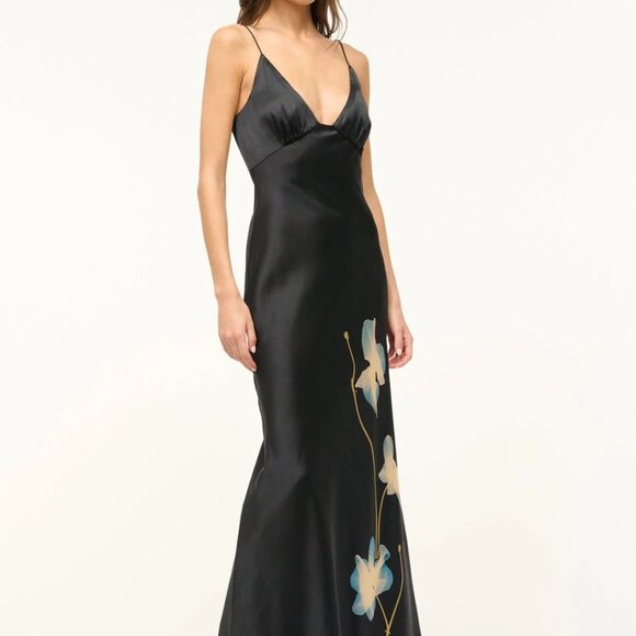 STAUD Hank Dress Botanical Shadows Size Small - Picture 12 of 13